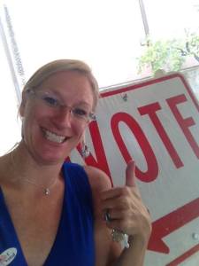 Share your American pride. Let's see your selfies at the polls!